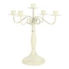 European Style Candelabra 5 Arms Iron Elegant Candle Stick Candelabra