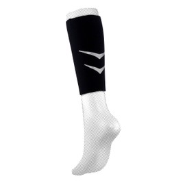 D&M ASMED Calf Supporter, Level 4, Firm Compression Sleeve for Calf Black, Made in Japan, L