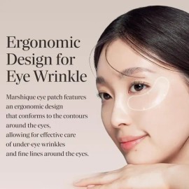 Marshique Parches de Hidrogel para Ojos  Wrinkle Repair Hydrogel Eye Patches, 18 Patches                                                              