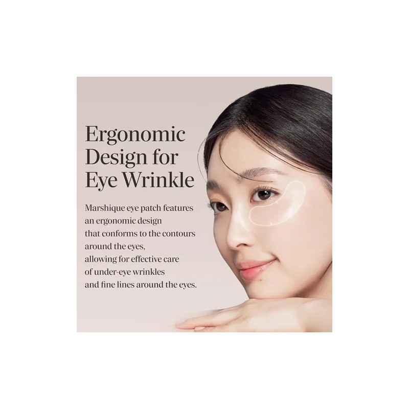 Marshique Parches de Hidrogel para Ojos Wrinkle Repair Hydrogel Eye