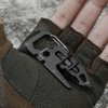 Multifunctional 15-in-1 Stainless Steel Tool Card with Carabiner - Compact