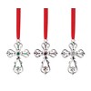 Lenox 893581 Mini 3-Piece Cross Ornament Set