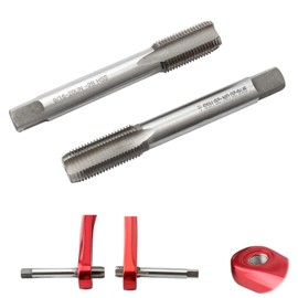 MOVKZACV HSS Durable Thread Tap Pedal Bicycle Right Left Hand Replacement Bike Crank Outdoor Repair Tool 1 Pair Crank Tap
