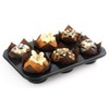 U-COOK Muffin Tin Quality Non Stick Trays 6 Hole Baking
