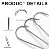Hook Size Butcher Hook Set – Premium Smoking Hooks for