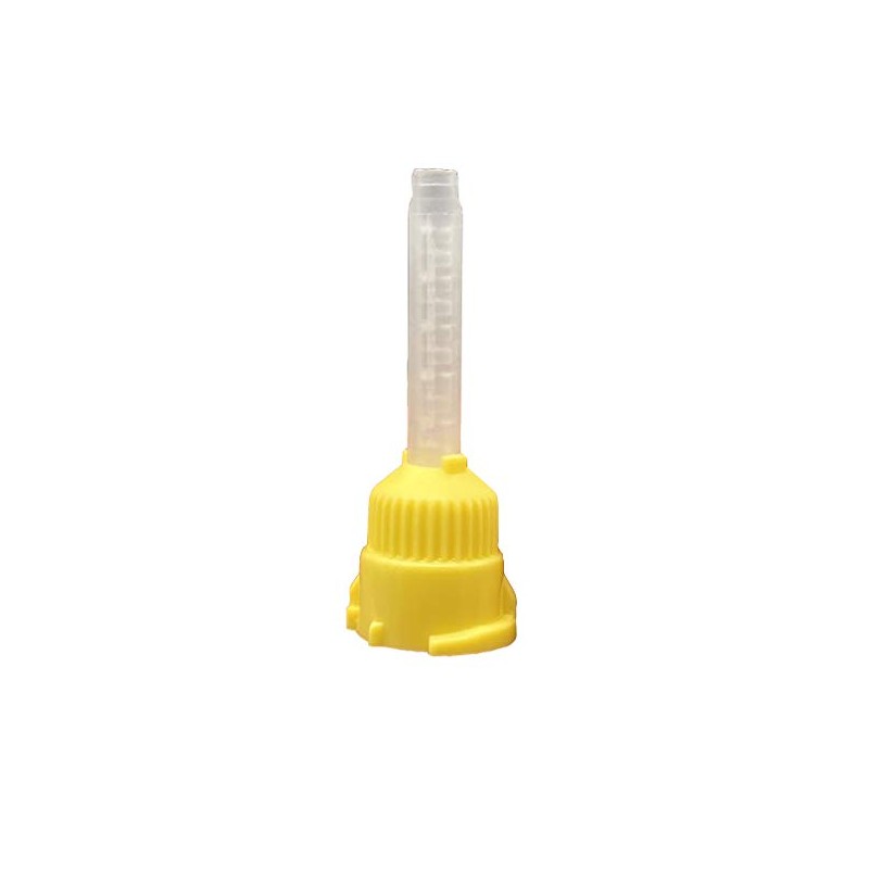 Puntas de mezcla dentales Impression (corto amarillo 5 cm) 1:1