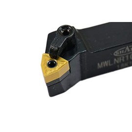 SHARS 5/8" RH MWLN Tri-Lock Indexable Turning Tool Holder WNMG Right Hand 404-2640 P]