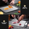 Double-Sided Chopping Board, Titanium Chopping Boards, Cutting Board, Stainless Steel,