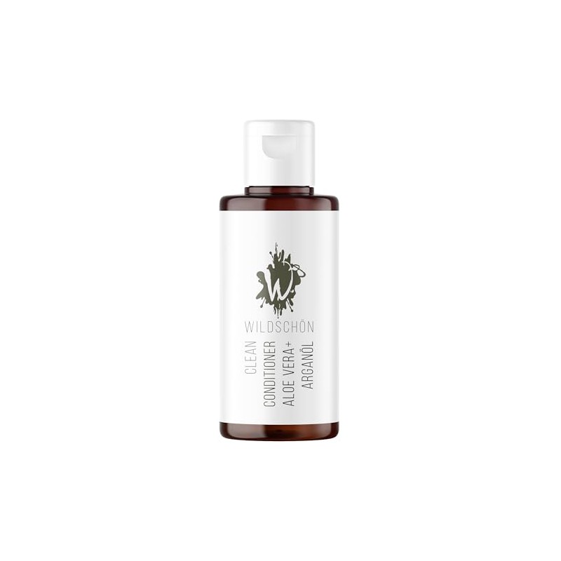 Wildschön Natural Cosmetics: Clean Organic Conditioner Aloe Vera + Argan