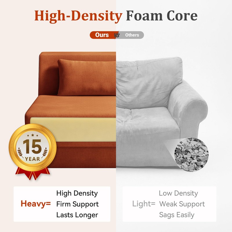 Fold Out Chair Bed, Folding Sofa Bed, 3 in 1