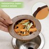 2-Pack Kitchen Sink Strainers, Compatible with Most Sink Drain Baskets,