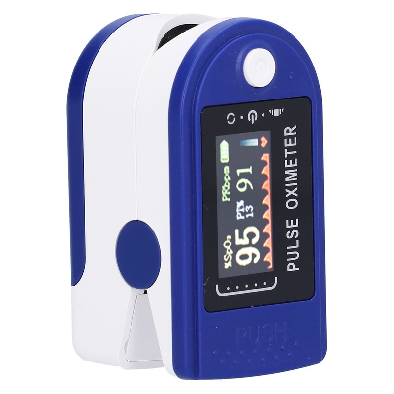 Oximeter Finger Fingertip Portable Blood Oxygen Saturation Pulse Heart Rate