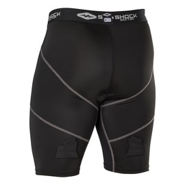 Shock Doctor SD31710-00001-S Compression Hockey Short w/BioFlex Cup Adult-S
