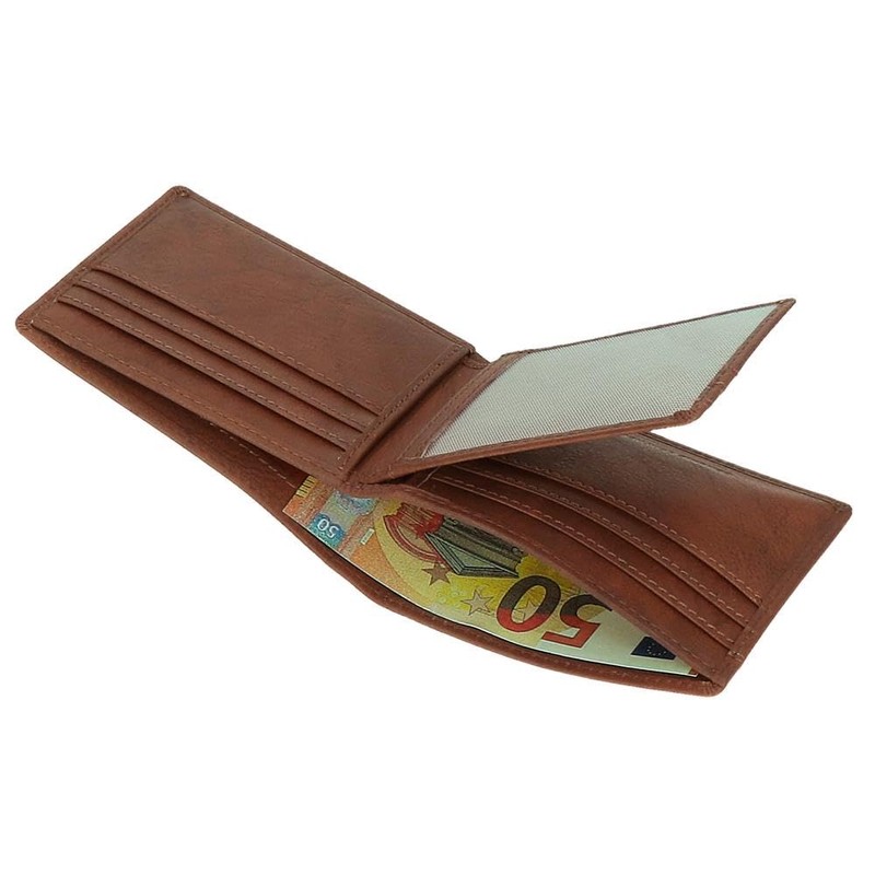 Pepe Jeans Jacket Wallet with Card Holder, One Size, brown,