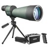 BARSKA Benchmark 18-90x88 Straight Spotting Scope with Handheld Tripod, Table