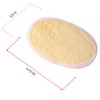 Jaunty Natural Loofah (3PC Pack) Sponge Exfoliating Body Scrubber Made