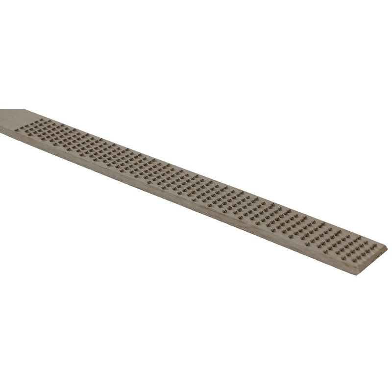 KOTARBAU® Flat Wood Arrows 200 mm Rasp Cut 1 (Coarse