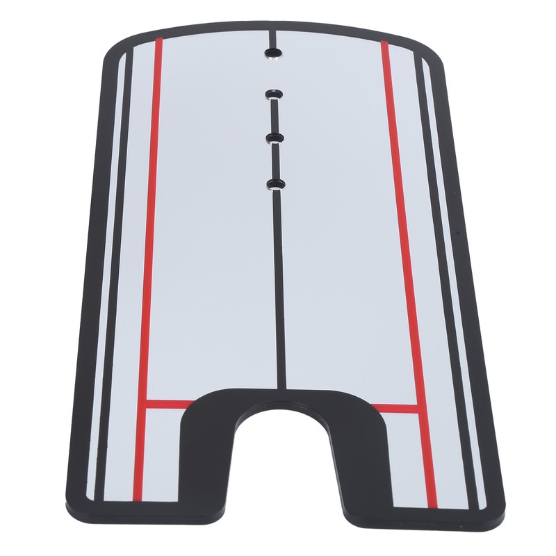 Golf Swing Straight Practice Mirror Portable Golf Putting Mirror Alignment
