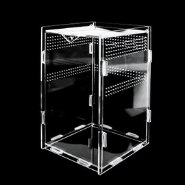 Terrarium 12 x 12 x 20 cm, Reptile Terrariums, Reptile Tank, Faunarium, Reptile Enclosure, Reptile Vivarium