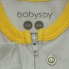 Babysoy - Pijama con cremallera para bebé (0 – 18