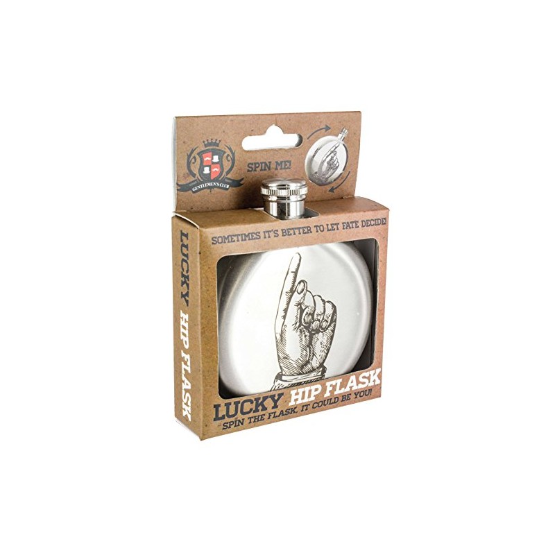 Paladone Lucky Spinning Hip Flask
