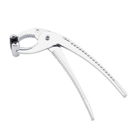 Aramox Pan Gripper,Zinc Alloy Oven Clip Pliers Anti-Slip Grip Grabber for Hot Pot Plate Baking Tray Pan Dish