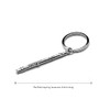 Flute Keyring With Gift Pouch