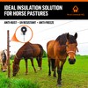 Electric Fence Insulators Screw-in Wooden Posts - Suitable for Polytape