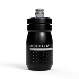 CamelBak Podium 15oz Bike Water Bottle - Easy Squeeze Bottle - Fits Most Bike Cages, Black