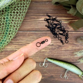 AMZfishing® 20x Big Eye Swivel | Big Eye Swivel | Carp Swivel | Carp Swivel | Carp Fishing Swivel | Carp Fishing Swivel | Carp Fishing | Carp Fishing | Carp Assembly | Swivel Carp (e: #10, Pack of 20)