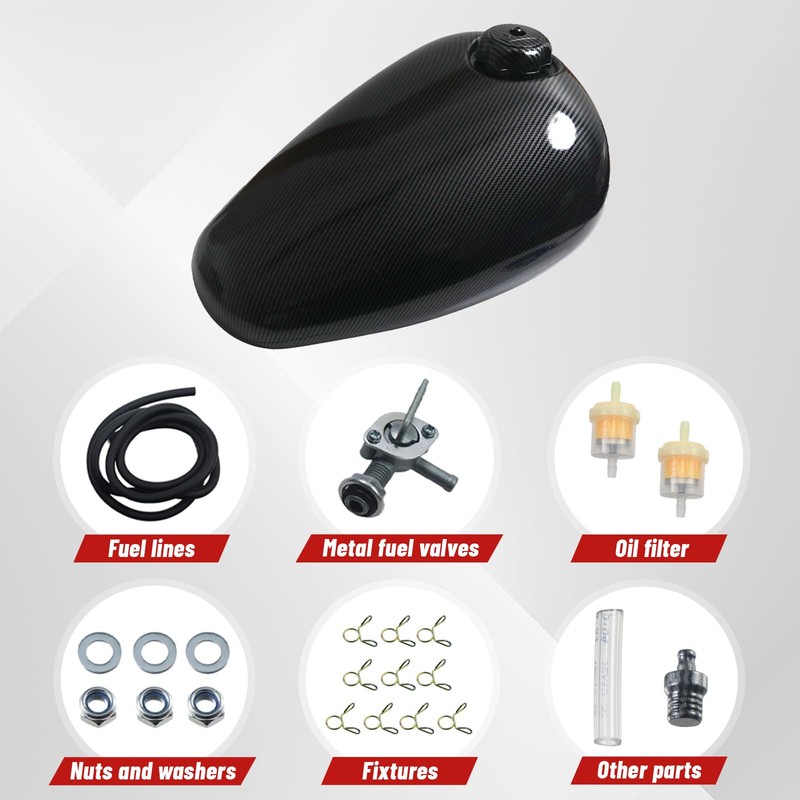 Gas Fuel Tank fit for Coleman CT200U-EX for Axis M200