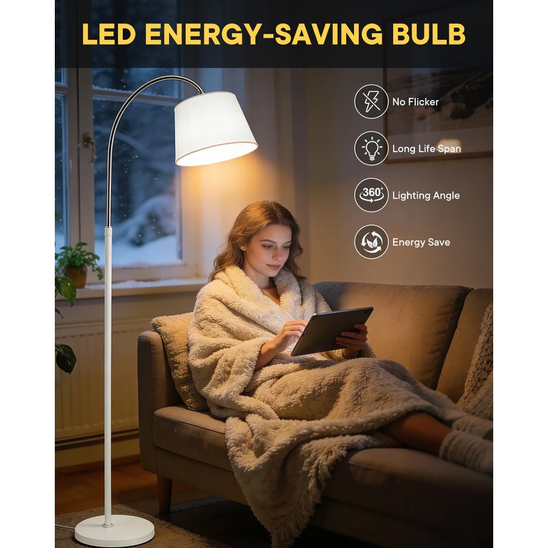 LUHMQ 3-Pack BA15D LED Bulb AC/DC 12V, 1157 1004 1076