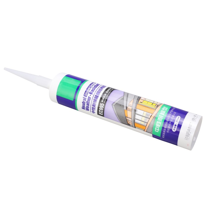 Silicone Sealant Waterproof Transparent Caulking Adhesive Cartridge RV Automotive Leak