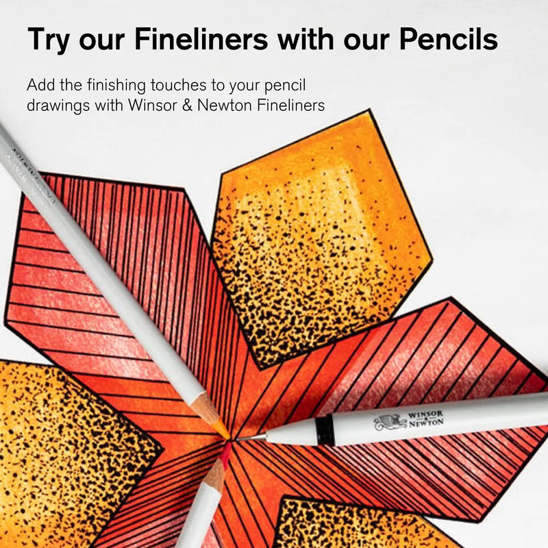 Winsor & Newton 490012 Studio Collection Colouring Pencils, 12 Soft