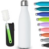 GeeRic Drinking Bottle 500 ml Stainless Steel Thermos Flasks Double-Walled