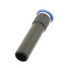 IQS Straight Connector Reduction of 12mm Plug Nipple x 8mm