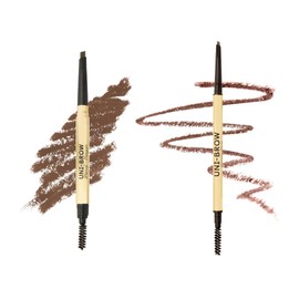 Winky Lux Uni-Brow Universal Eyebrow Pencil & Precision Eyebrow Pencil Bundle – Universal Shade, Defining & Detailing Brow Duo, Brow Pencil, Original + Precision Bundle