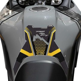 Tank Pad Sticker Compatible with Honda Transalp 2025 Colour: Yellow