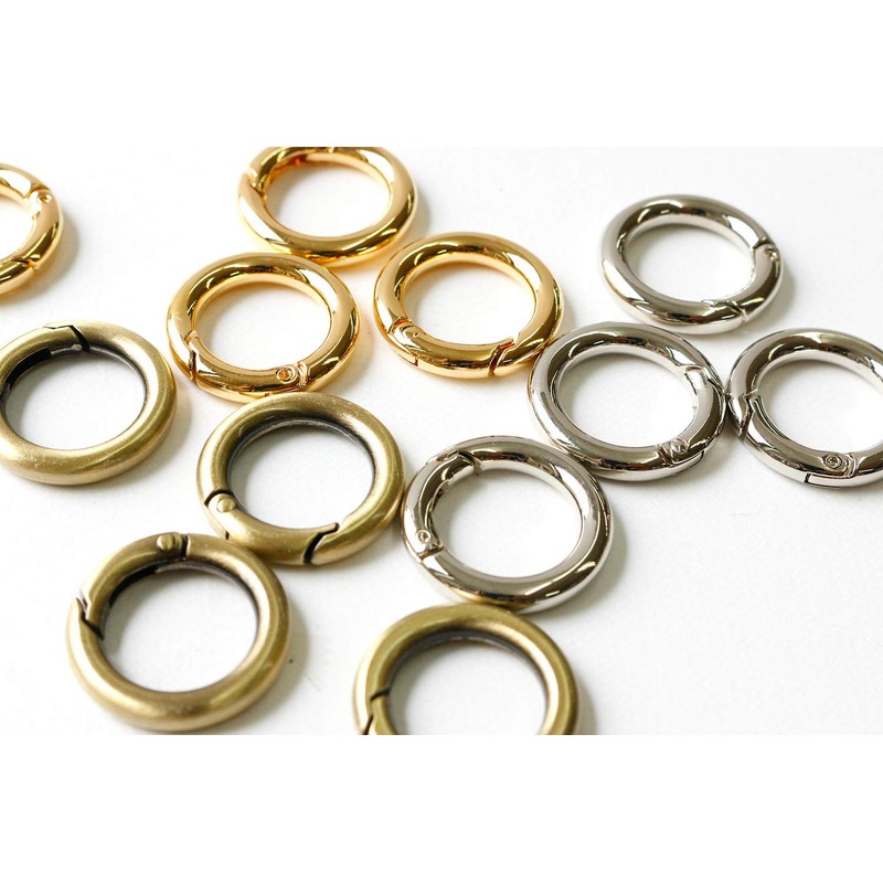 Nippon Chuko Mini Round Carabiner 25mm Outer Diameter 17mm Inner