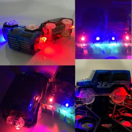 EKKONG 2 Pack Toy Car Set from 3 Years, Tracks Cars, Car Racing Track from 3 Years, Toy Car Set for Children, Boys Girls