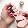 VARMDUKKE 40pcs Nail Polish Protector for Fingers, U Shape Latex