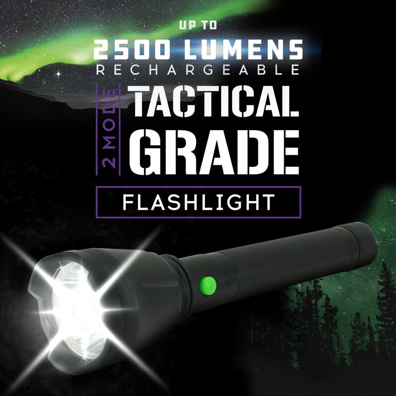 Kodiak Kolossus 2500 Lumen Tactical Grade Flashlight