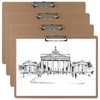 4PCS Extra Large Clipboards, 13’’ x 17’’ Clipboard, A3 Horizontal