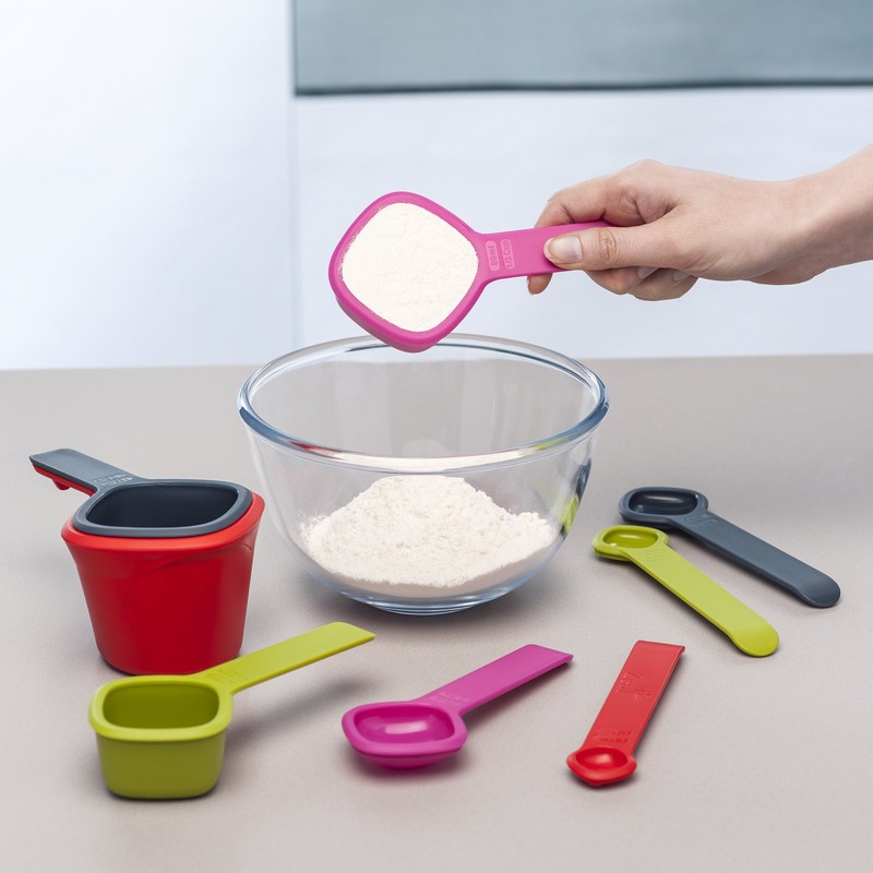 Zeal L207R Stack and Store Measuring Jug Set with Cups