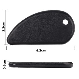 AOVNA 3Pcs Ceramic Safety Cutter Fixed Box Opener Letter Openers Mini Sharp Blade Box Cutter Design for Office and Home Use
