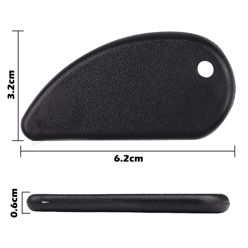 AOVNA 3Pcs Ceramic Safety Cutter Fixed Box Opener Letter Openers