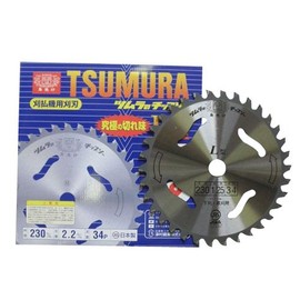 Tsumura 8387aj Chip Saw L Type for Weed Trimmer (Outer Diameter: 9.1 inches (230 mm) 34 P