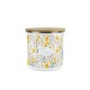 Purely Home Daisies Floral Tea Storage Canister - Flowers Design