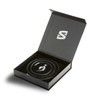 SERASAR Men's Premium Leather Necklace, Stainless Steel Pendant, Secure Clasp,