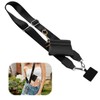 WrteEase Adjustable Phone Strap with Zippered Pouch, Crossbody Clip and